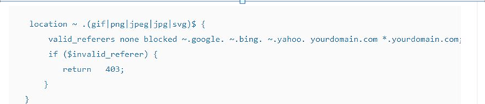 NGINX server, glue the code