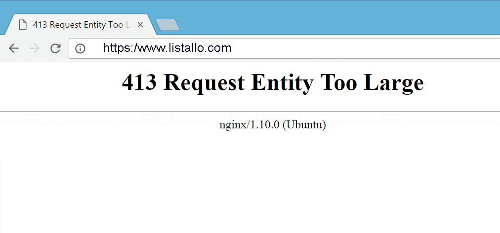 How To Resolve ‘413 Request Entity Too Large’ Error in WordPress ...
